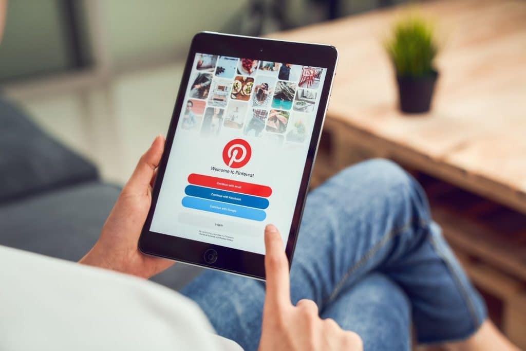 Image showcasing Pinterest's role in business promotion through social media strategies and analytics